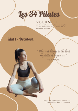 E-book 34 Pilates – Volume 1 (Mat 1 – Débutant)